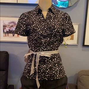 LOFT Wrap Blouse 🦊